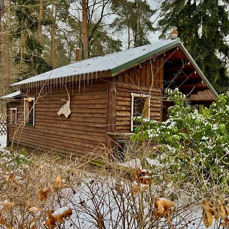Holzhaus Waldwichtel Am Wald Und 度假居