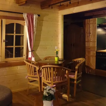 بيت للعطل Holzhaus Waldwichtel Am Wald Und