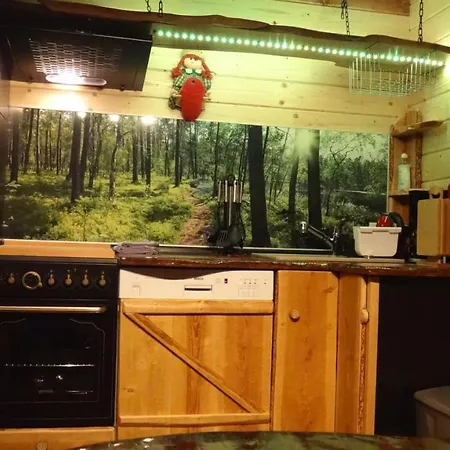 Holzhaus Waldwichtel Am Wald Und 度假居