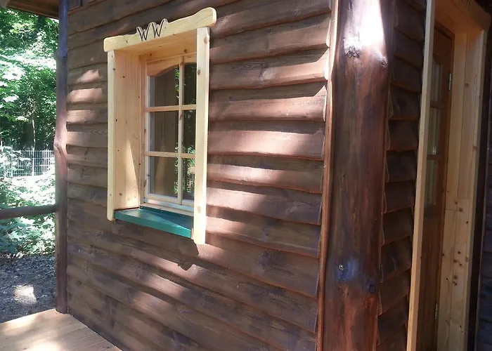 Holzhaus Waldwichtel Am Wald Und Neuruppin